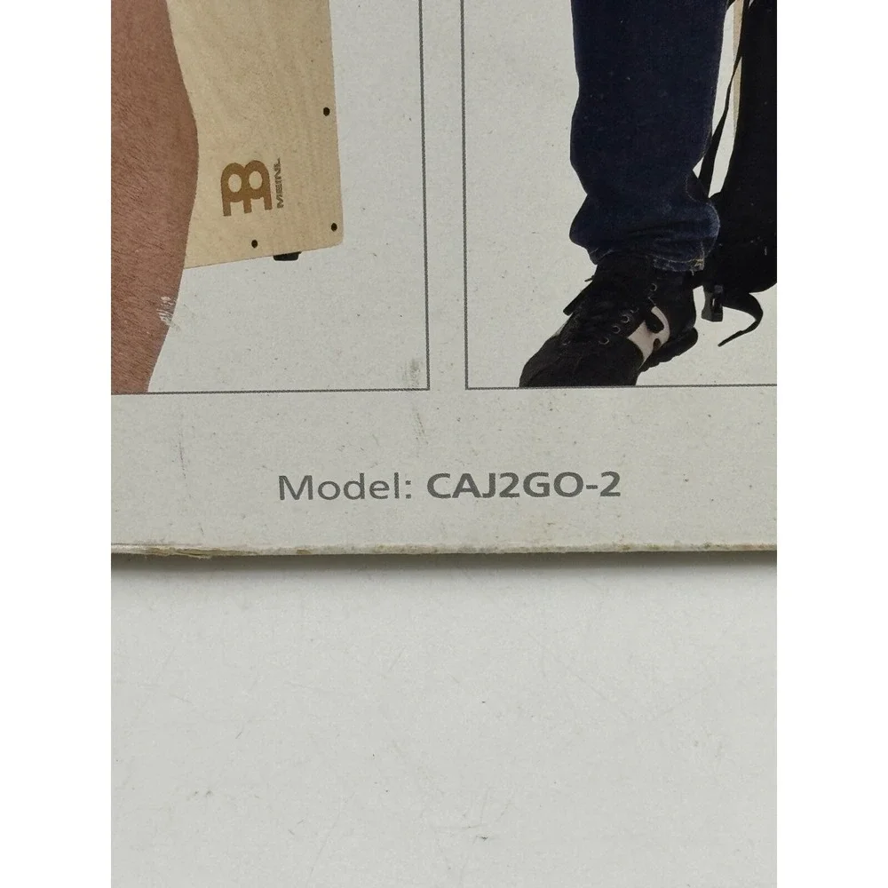 Cajon2go Meinl Backpacker Cajon - Natural Birch 8112 Wx 17 3/4